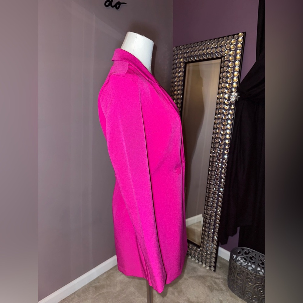 NWT - Express Pink Women's Blazer Romper - Picture 2 of 9